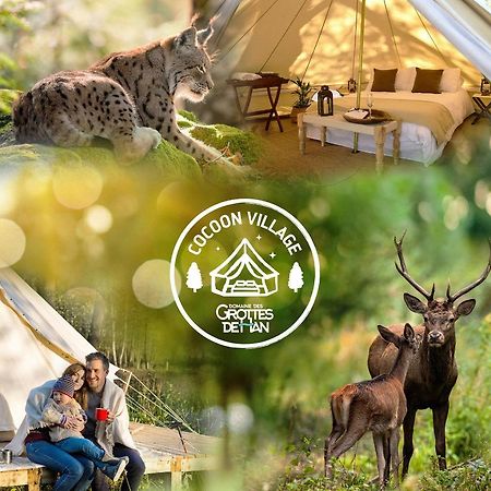 Cocoon Village - Glamping - Domaine Des Grottes De Han 로슈포르 외부 사진